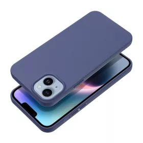 Matt szilikon Samsung Galaxy A35 5G tok, kék
