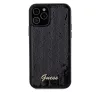 Guess Sequin Script Logo iPhone 12/12 Pro tok, fekete