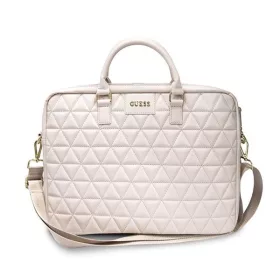 Guess Quilted GUCB15QLPK 16" tablet táska, rózsaszín