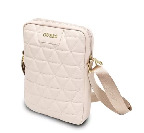 Guess Quilted  GUTB10QLPK 10" tablet táska, rózsaszín