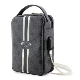   Guess 4G Printed Stripes GUHBP4RPSK rendszerező táska, fekete