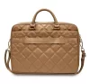 Guess Quilted 4G GUCB15ZPSQSSGW 16" tablet táska, barna