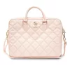 Guess Quilted 4G GUCB15ZPSQSSGP 16" tablet táska, rózsaszín