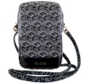 Guess Zip GCube Bottom Stripe GUWBZPGCSPGK kis táska, fekete