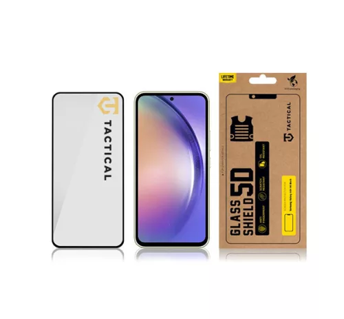 Tactical Glass Shield 5D Samsung Galaxy A54 5G kijelzővédő üvegfólia, fekete