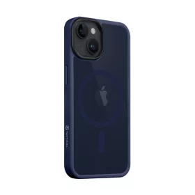   Tactical MagForce Hyperstealth Apple iPhone 14 Magsafe hátlap tok, áttetsző/sötétkék