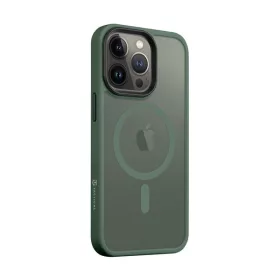   Tactical MagForce Hyperstealth Apple iPhone 13 Pro Magsafe hátlap tok, áttetsző/sötétszöld