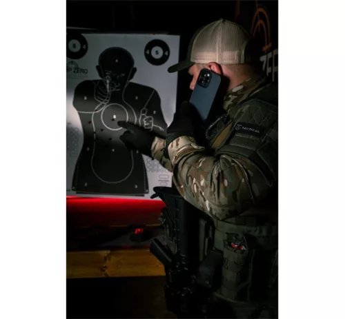 Tactical MagForce Hyperstealth Apple iPhone 13 Pro Magsafe hátlap tok, áttetsző/világoszöld