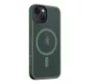 Tactical MagForce Hyperstealth Apple iPhone 13 Magsafe hátlap tok, áttetsző/sötétszöld