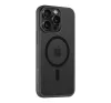 Tactical MagForce Hyperstealth Apple iPhone 15 Pro Max Magsafe hátlap tok, áttetsző/sötétszürke