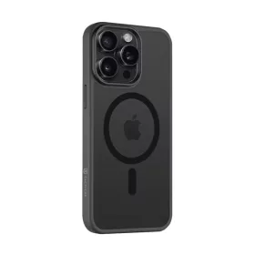   Tactical MagForce Hyperstealth Apple iPhone 15 Pro Max Magsafe hátlap tok, áttetsző/sötétszürke