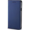 Motorola Moto G9 / G9 Play / E7 Plus, Oldalra nyíló tok, stand, Smart Magnet, sötétkék