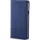 Motorola Moto G9 / G9 Play / E7 Plus, Oldalra nyíló tok, stand, Smart Magnet, sötétkék