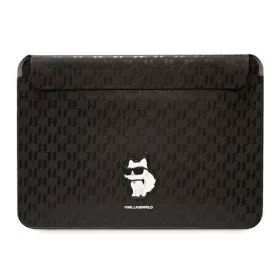   Karl Lagerfeld Sleeve Saffiano Monogram Choupette KLCS14SAKHPCK 14" laptop tok, fekete