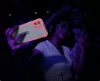 Apple iPhone 11 foszforeszkáló / sötétben világító szilikon tok, rózsaszín