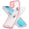 Apple iPhone 14 Pro foszforeszkáló / sötétben világító szilikon tok, rózsaszín