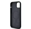 DKNY Liquid Silicone Arch Logo MagSafe iPhone 15 Plus hátlap tok, fekete