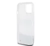 DKNY Liquid Glitter Arch Logo iPhone 15 hátlap tok, átlátszó