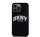DKNY Liquid Silicone Arch Logo iPhone 12/12 Pro Magsafe hátlap tok, fekete