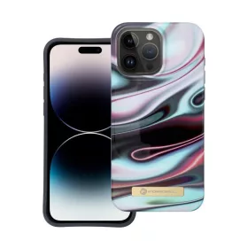   Forcell F-Protect Mirage Apple iPhone 15 Pro Max Magsafe kompatibilis hátlap tok, absztrakt minta
