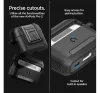 Spigen Lock Fit Airpods Pro (2nd Gen) fülhallgató tok, matt fekete