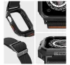 Spigen Lite Fit Pro Apple Watch 9 / 8 / 7 45mm / SE (2nd / 1st Gen) / 6 / 5 / 4 44mm tok / szíj, fekete