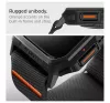 Spigen Lite Fit Pro Apple Watch 9 / 8 / 7 45mm / SE (2nd / 1st Gen) / 6 / 5 / 4 44mm tok / szíj, fekete