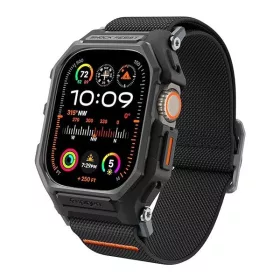   Spigen Lite Fit Pro Apple Watch Ultra 4 / 3 / 2 / 1 49mm tok / szíj, matt fekete