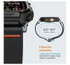 Spigen Lite Fit Pro Apple Watch Ultra 4 / 3 / 2 / 1 49mm tok / szíj, matt fekete