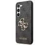 Guess 4G Big Metal Logo Samsung Galaxy A35 hátlap tok, fekete, GUHCSA354GMGGR