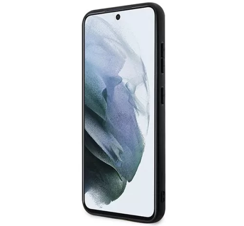 Guess 4G Big Metal Logo Samsung Galaxy A35 hátlap tok, fekete, GUHCSA354GMGGR
