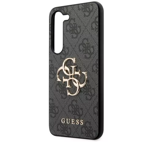 Guess 4G Big Metal Logo Samsung Galaxy A35 hátlap tok, fekete, GUHCSA354GMGGR
