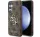 Guess 4G Big Metal Logo Samsung Galaxy A35 hátlap tok, barna, CSA354GMGBR