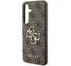 Guess 4G Big Metal Logo Samsung Galaxy A35 hátlap tok, barna, CSA354GMGBR