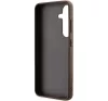 Guess 4G Big Metal Logo Samsung Galaxy A35 hátlap tok, barna, CSA354GMGBR