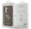 Guess 4G Big Metal Logo Samsung Galaxy A35 hátlap tok, barna, CSA354GMGBR
