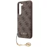 Guess 4G Charms Collection Samsung Galaxy A35 hátlap tok, barna, CSA35GF4GBR