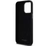 DKNY Liquid Silicone Metal Logo  Apple iPhone 15 Pro hátlap tok, fekete, DKHCP15LSMCBSK