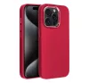 Frame iPhone 15 Pro közepesen ütésálló tok kameravédő kerettel, magenta