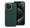 Frame iPhone 15 Pro Max közepesen ütésálló tok kameravédő kerettel, zöld