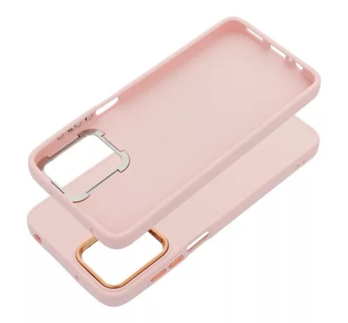 Frame Motorola G53 / G13 közepesen ütésálló tok kameravédő kerettel, rózsaszín