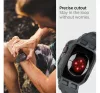 Spigen Rugged Armor Pro Apple Watch 9 / 8 / 7 45mm / SE (2nd / 1st Gen) / 6 / 5 / 4 44mm tok, sötétszürke
