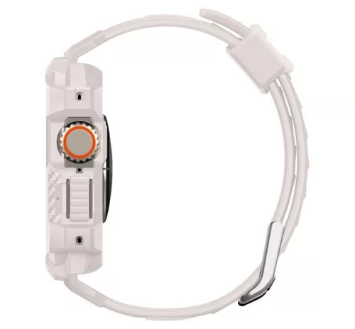 Spigen Rugged Armor Pro Apple Watch Ultra 4 / 3 / 2 / 1 49mm tok / szíj, bézs