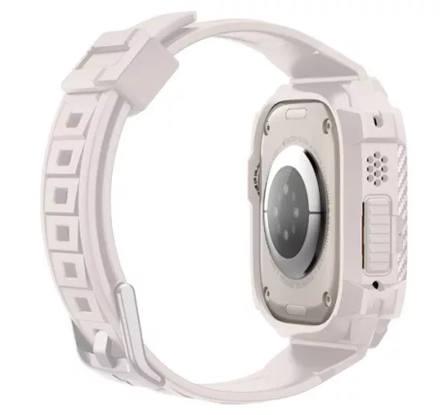 Spigen Rugged Armor Pro Apple Watch Ultra 4 / 3 / 2 / 1 49mm tok / szíj, bézs