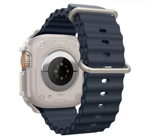 Spigen Rugged Armor Apple Watch Ultra 4 / 3 / 2 / 1 49mm tok, bézs
