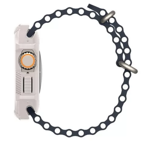 Spigen Rugged Armor Apple Watch Ultra 4 / 3 / 2 / 1 49mm tok, bézs