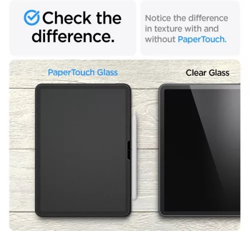 Spigen Paper Touch EZ Fit Apple iPad Air 11" (2024 / 2025) kijelzővédő fólia (1db)