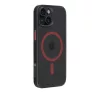 Tactical MagForce Hyperstealth 2.0 Apple iPhone 15 magsafe tok, fekete/piros