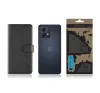Tactical Field Notes Motorola G84 5G, flip/oldalra nyíló tok, fekete