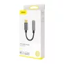 Baseus L54 USB-C audioadapter + 3,5 mm-es mini jack csatlakozó, szürke
